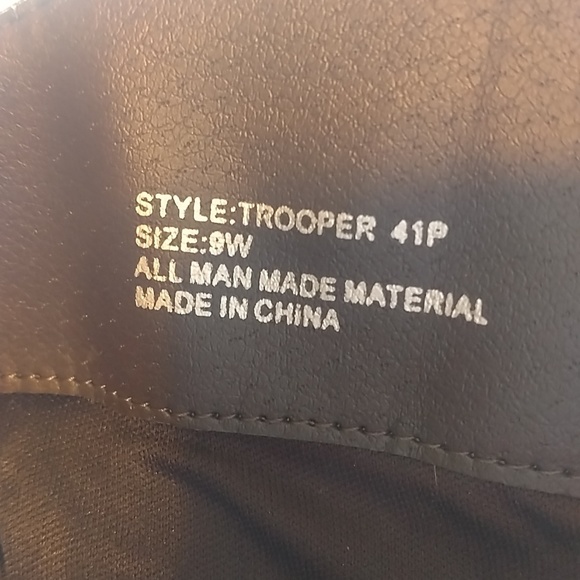 Brown inside zipper calf boots - Picture 5 of 7